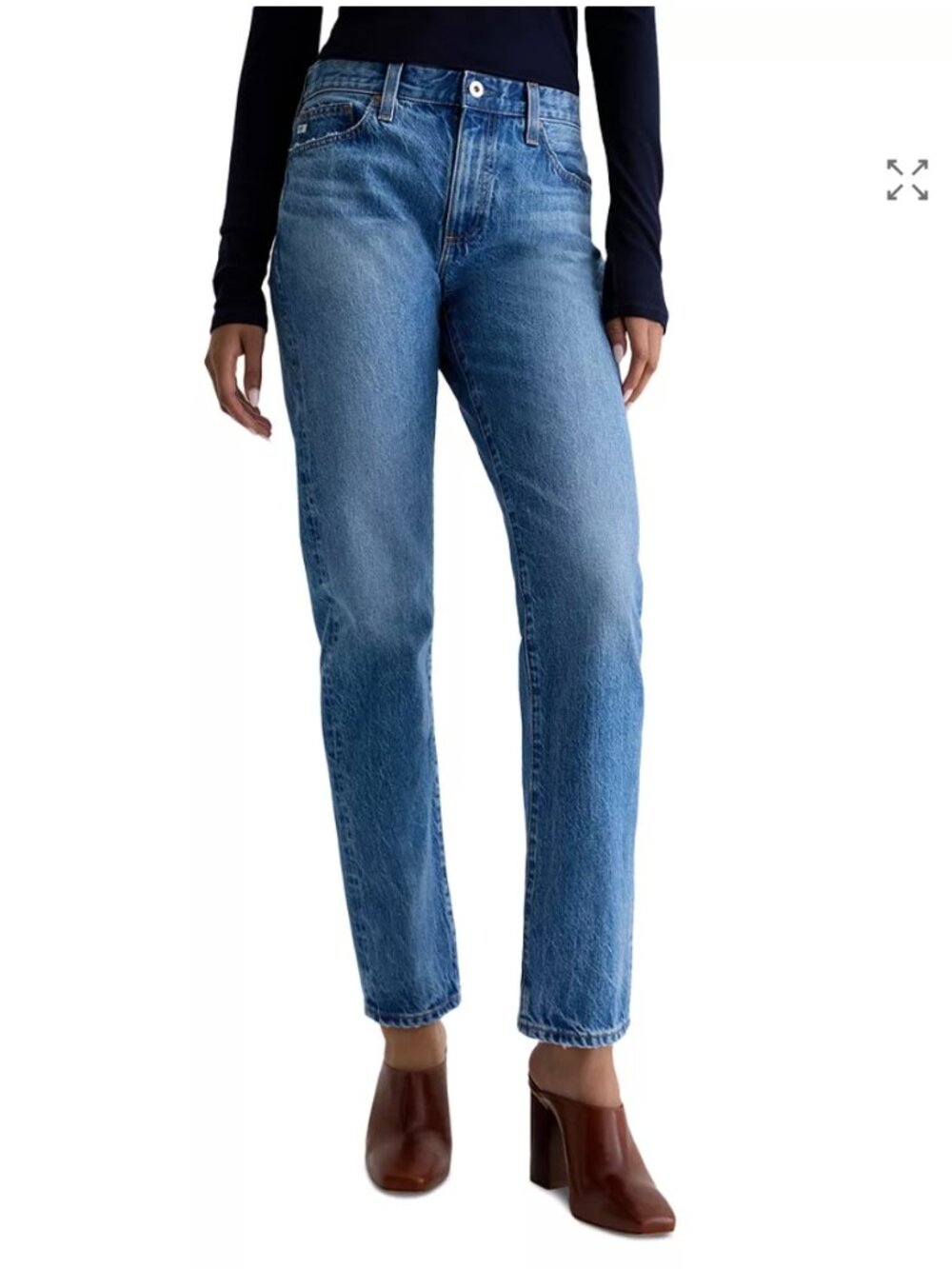 AG Jeans The Boyfriend Candid Relaxed Fit 100% Cotton Jeans 25